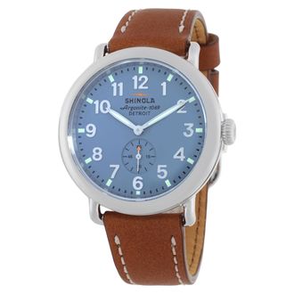 Shinola Runwell Quartz Blue Dial Mens Watch S011000024