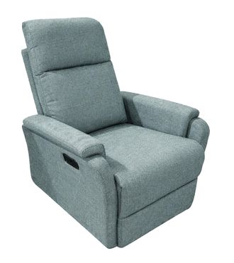 Home Heavenly Home Heavenly - Sill&oacute;n Reclinable Roid Con Palanca Lateral, Butaca Tapizada En Tela Resistente, 2 Posiciones Con Reposapi&eacute;s Ele Color: Azul