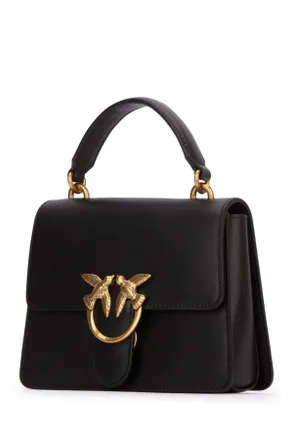 Pinko Womens Love One Top Handle Mini Light Z99q Leather Borse A Mano Bag