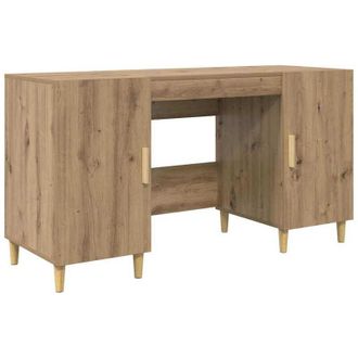vidaXL vidaXL Scrivania Rovere artigianale 140 x 50 x 75 cm Legno multistrato