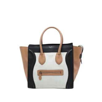 Celine Borsa Tote Mini Luggage Pre-owned - - Pre-owned - Donna - Multicolore - ONE SIZE