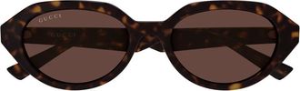 Gucci Sunglasses, female, Brown, Size: 53 MM Gg2178S Sunglasses