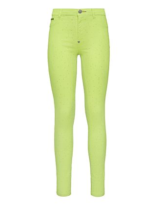 Philipp Plein High Waist Jegging Crystal