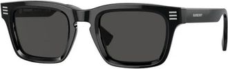 Burberry Be 4403 Zonnebril - Heren - Zonnebrillen - Zwart - 51 MM - Accessoires