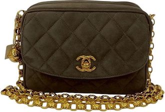 Chanel Suede Shoulder Bag (Pre-Owned)