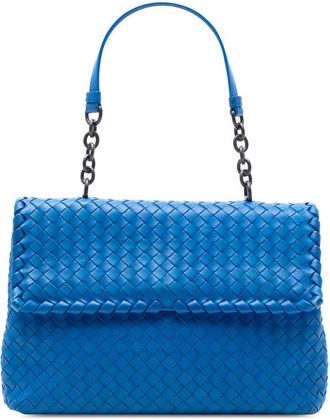 Bottega Veneta Pre-owned Bottega Veneta Medium Nappa Intrecciato Olimpia Shoulder Bag 5Q8PIQW6ZYTJ6EXV