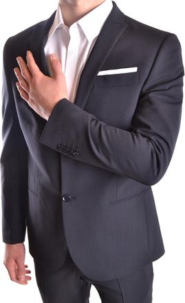 Daniele Alessandrini Daniele Alessandrini Grauer Anzug Blau