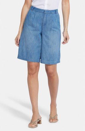 NYDJ Relaxed Denim Bermuda Shorts in Corfu at Nordstrom, Size 12P
