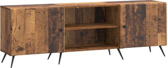 vidaXL Mueble De Tv 150 X 31 X 50 Cm Madera Envejecida Vidaxl