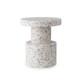 NORMANN COPENHAGEN Stool Bit - White - Recycle polyethylene - Designer Simon Legald