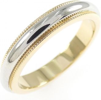 Tiffany & Co. Yellow Gold (18K) Platinum 950 Band Ring (Pre-Owned)