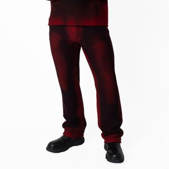 Ferragamo Denim Printed 5 Pocket Trousers, Size X-Large