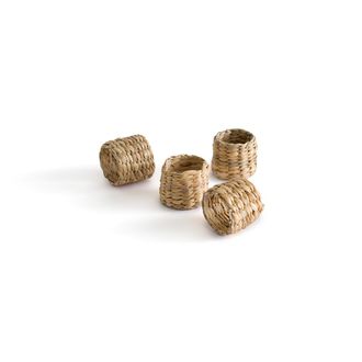 La Redoute Interieurs Set van 4 servetringen in waterhyacint, Jacinto