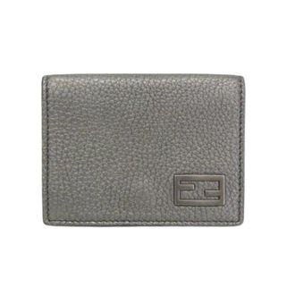 Fendi Pre-owned Wallets, unisex, Gray, Size: ONE SIZE Pre-owned Leather Wallet