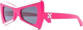 Off-white Kersen Cat-Eye Zonnebril - Dames - Zonnebrillen - Roze - ONE Size - Accessoires
