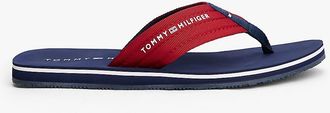 Tommy Hilfiger Mens Tommy Logo Flip-Flop - Red - US 7 / EU 39.5