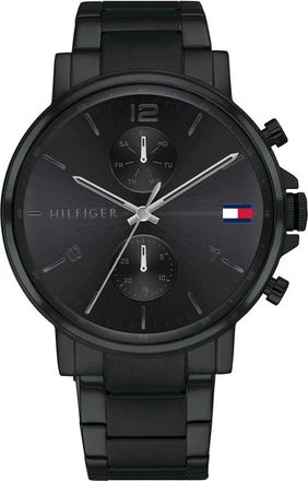 Tommy Hilfiger Accessoires, Heren, Zwart, ONE Size, Daniel Chronograph Horloge