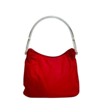 Prada Pre-owned Handbags, female, Red, Size: ONE SIZE Pre-owned Vintage Shoulder Bag