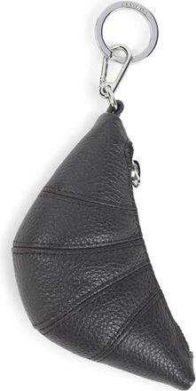 Christophe Lemaire Mini Croissant Sleutelhanger - Dames - Clutches - Bruin - ONE Size - Katoen - Tassen