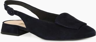 Paul Green Womens Kaia Womens Slingback Sandals - Blue Sde - Size: 5.5