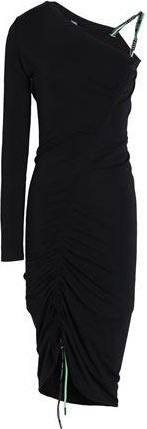 Karl Lagerfeld CORD DETAIL JERSEY DRESS