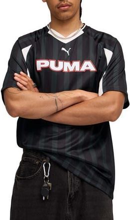 Puma Sport Football Jersey in Puma Black at Nordstrom Rack, Size Xx-Large