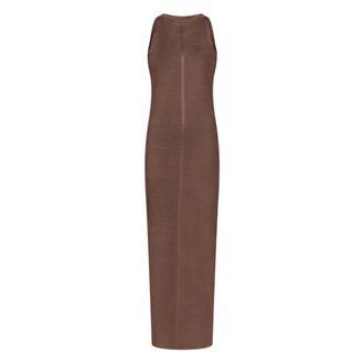 Loulou Studio Knitted Dresses, female, Brown, Size: S Pablo Maxi Dress