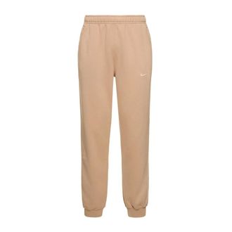 Nike Broeken, Heren, Beige, M, Katoen, Nocta NRG Fleece Pants Trainingsbroeken