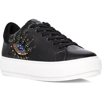 Kurt Geiger Laney Eye Sneaker in Black at Nordstrom Rack, Size 10Us / 41Eu