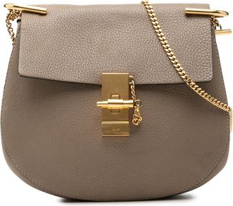 Chlo&eacute; Pre-owned Chloe Small Grained Calfskin Drew Crossbody Ladies PQ6JAXZUYJO54065