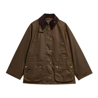 Barbour Bedale Wax Jacket - - Jackets - Donna - Marrone - S