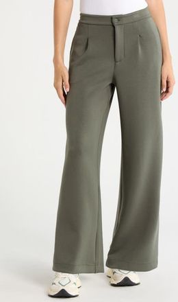 Lord & Taylor Dreamweave Pleated Pants in Kambaba at Nordstrom, Size X-Small