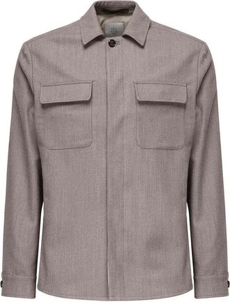 Eleventy Wool Blend Overshirt