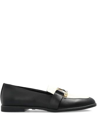 Furla leather loafers - Black
