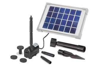 Esotec Esotec Sistema De Bomba Solar Negro Para Estanque De Jard&iacute;n