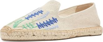Soludos Bluebonnets Smoking Espadrille Womens Flat Shoes Natural Undyed : EU 40 (US Womens 9-9.5) B - Medium, Textile