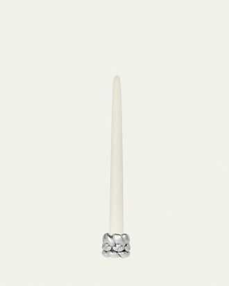 Christofle Babylone Candleholder with Candle