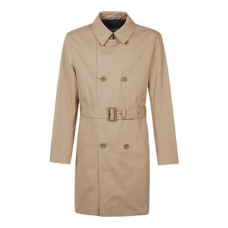 Herno Trench Coats, male, Brown, Size: XL Dean Trench Coat