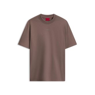 HUGO BOSS Relaxed-fit T-shirt with centered logo detail