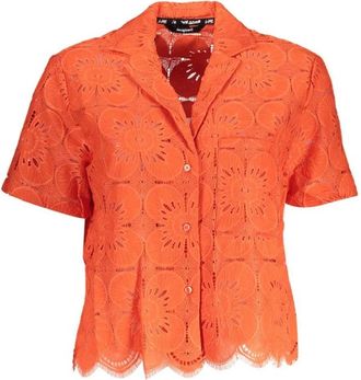 Desigual Mujer, Blusas y Camisas, Naranja, Talla: S