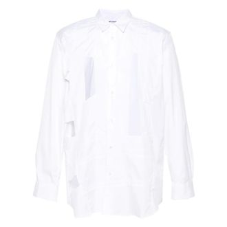 Comme Des Garçons Hombre, Camisas, Blanco, Talla: L