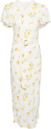 We Are Kindred Juliet midi dress - women - Polyester/Viscose - 16 - Neutrals