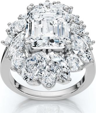 Pompeii3 Certified 7Ct High Jewelry Diamond Ring 14k Gold Lab Grown