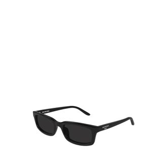 Balenciaga Rechthoekige Zonnebril - unisex - Accessoires - Zwart - Maat: 55 MM Nylon