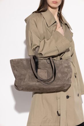 A.P.C. Le Drummer Large Shopper Bag, Womens, Grey