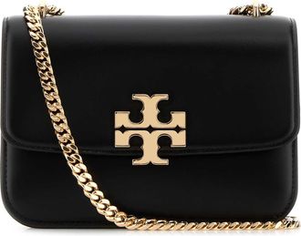 Tory Burch Tory Burch Black Leather Small Eleanor Shoulder Bag