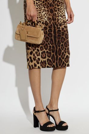 Dolce & Gabbana My Sicily Mini Bag, Womens, Beige