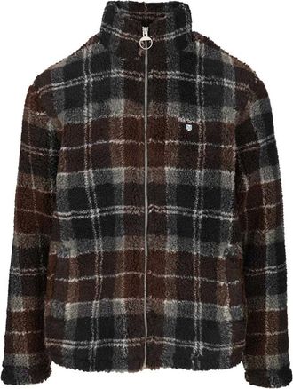 Barbour Tartan Sherpa Fleece - - Jackets - Uomo - Multicolore - M