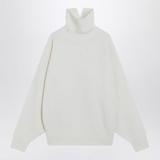 Fear of God White Turtleneck Sweater In Wool