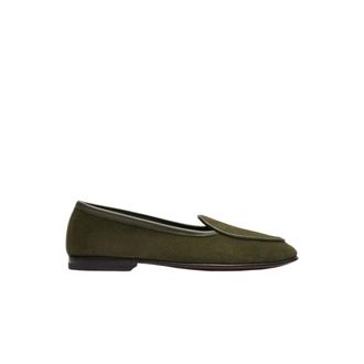 Scarosso Loafers, female, Green, Size: 5 US Nele Loafers